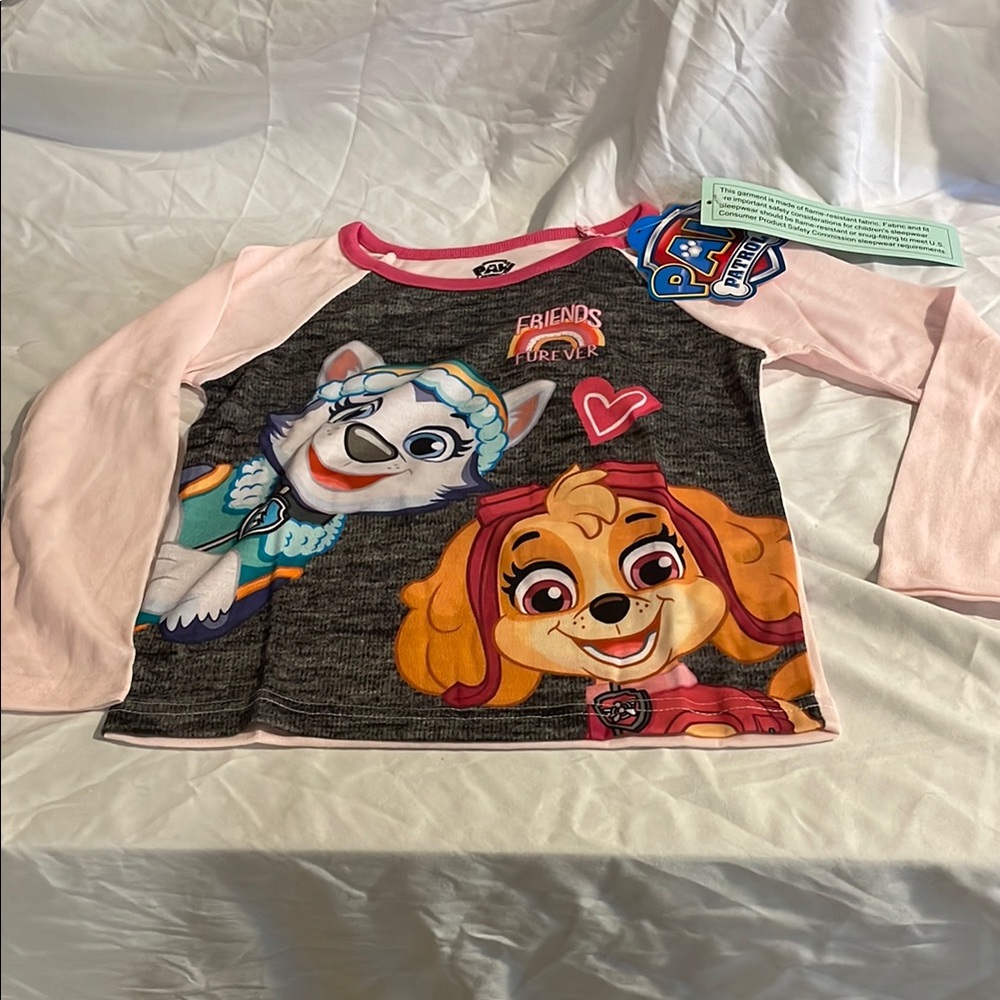 Paw Patrol Friends Forever Pajama Set, 5T - Picture 2 of 6